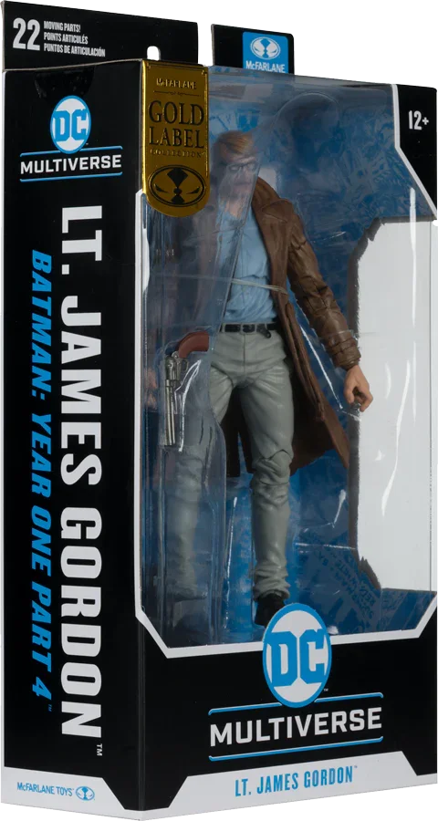 DC Multiverse - Lt. Gordon "Batman: Year One" Gold Label 7" Figure