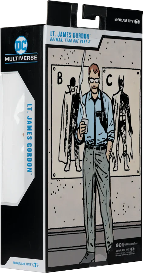 DC Multiverse - Lt. Gordon "Batman: Year One" Gold Label 7" Figure