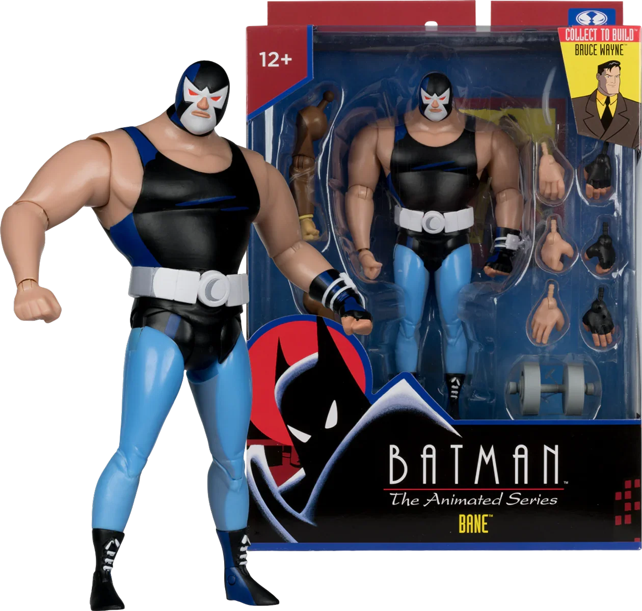 MCF17623 Batman The Animated Series - Bane with Build-A-Figure 6" Figure - McFarlane Toys - Titan Pop Culture