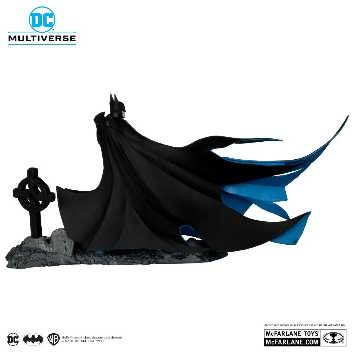 MCF17652 DC Multiverse - Batman: Year Two (Black & White Accent) Gold Label Figure - McFarlane Toys - Titan Pop Culture