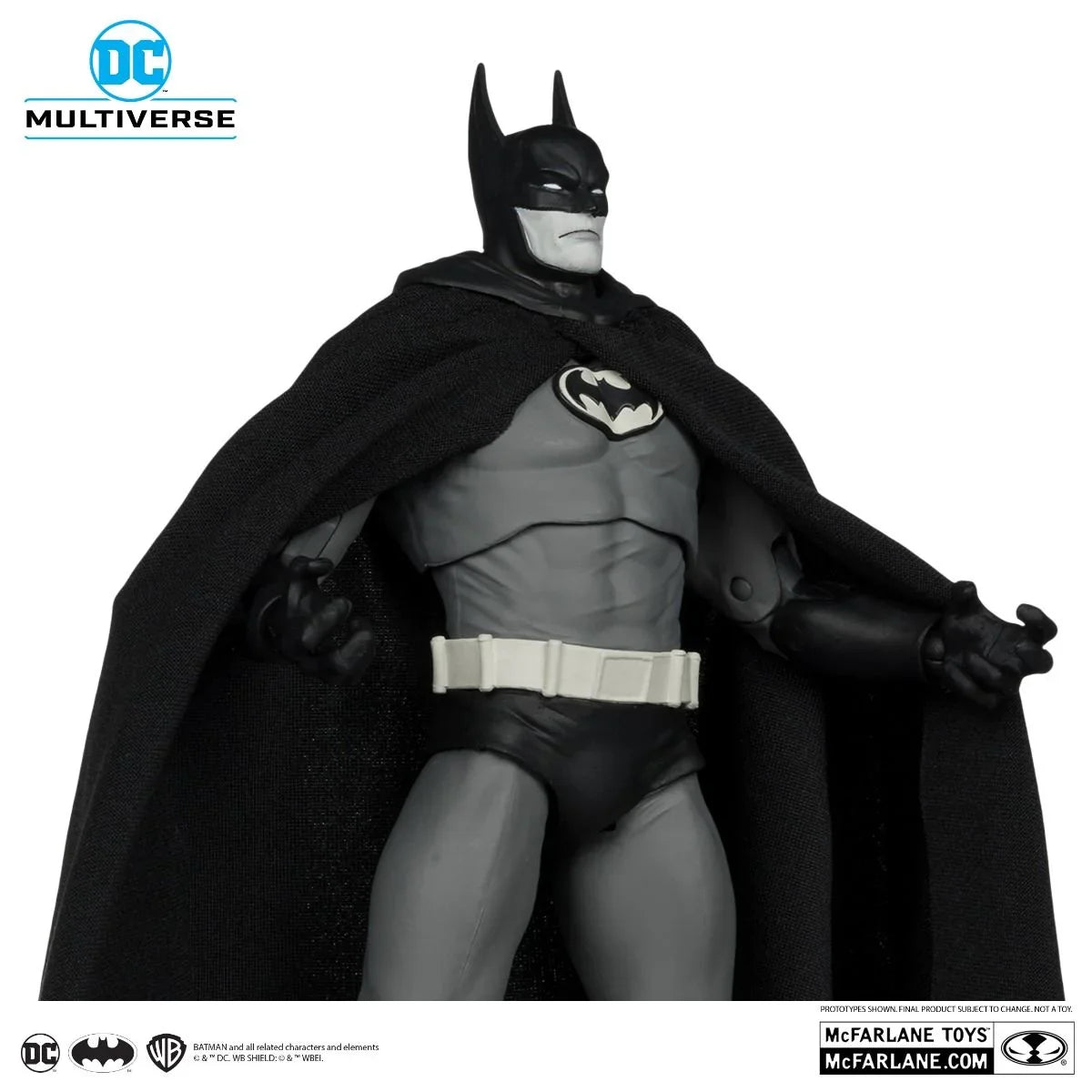 MCF17652 DC Multiverse - Batman: Year Two (Black & White Accent) Gold Label Figure - McFarlane Toys - Titan Pop Culture