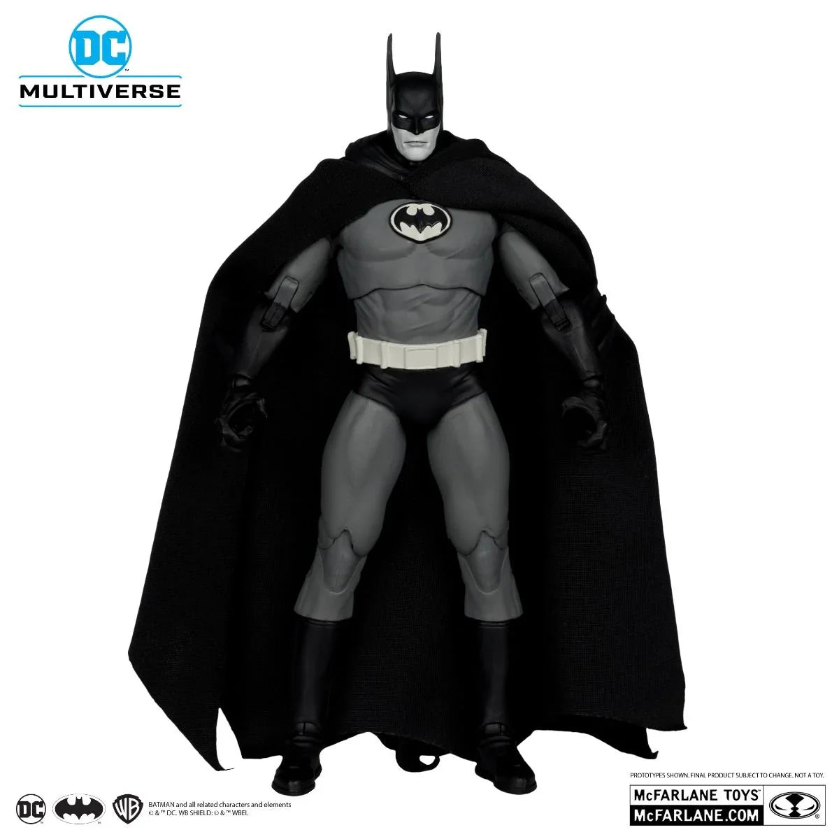 MCF17652 DC Multiverse - Batman: Year Two (Black & White Accent) Gold Label Figure - McFarlane Toys - Titan Pop Culture