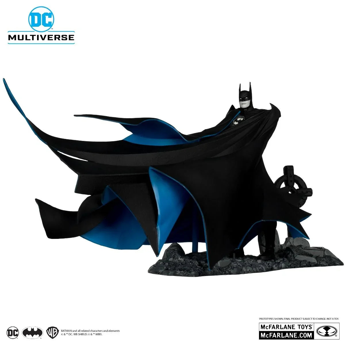 MCF17652 DC Multiverse - Batman: Year Two (Black & White Accent) Gold Label Figure - McFarlane Toys - Titan Pop Culture