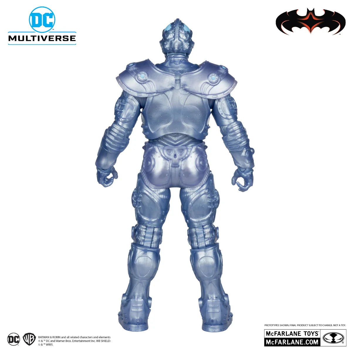 MCF17653 Batman & Robin - Mr. Freeze Black Light Gold Label 7" Figure - McFarlane Toys - Titan Pop Culture