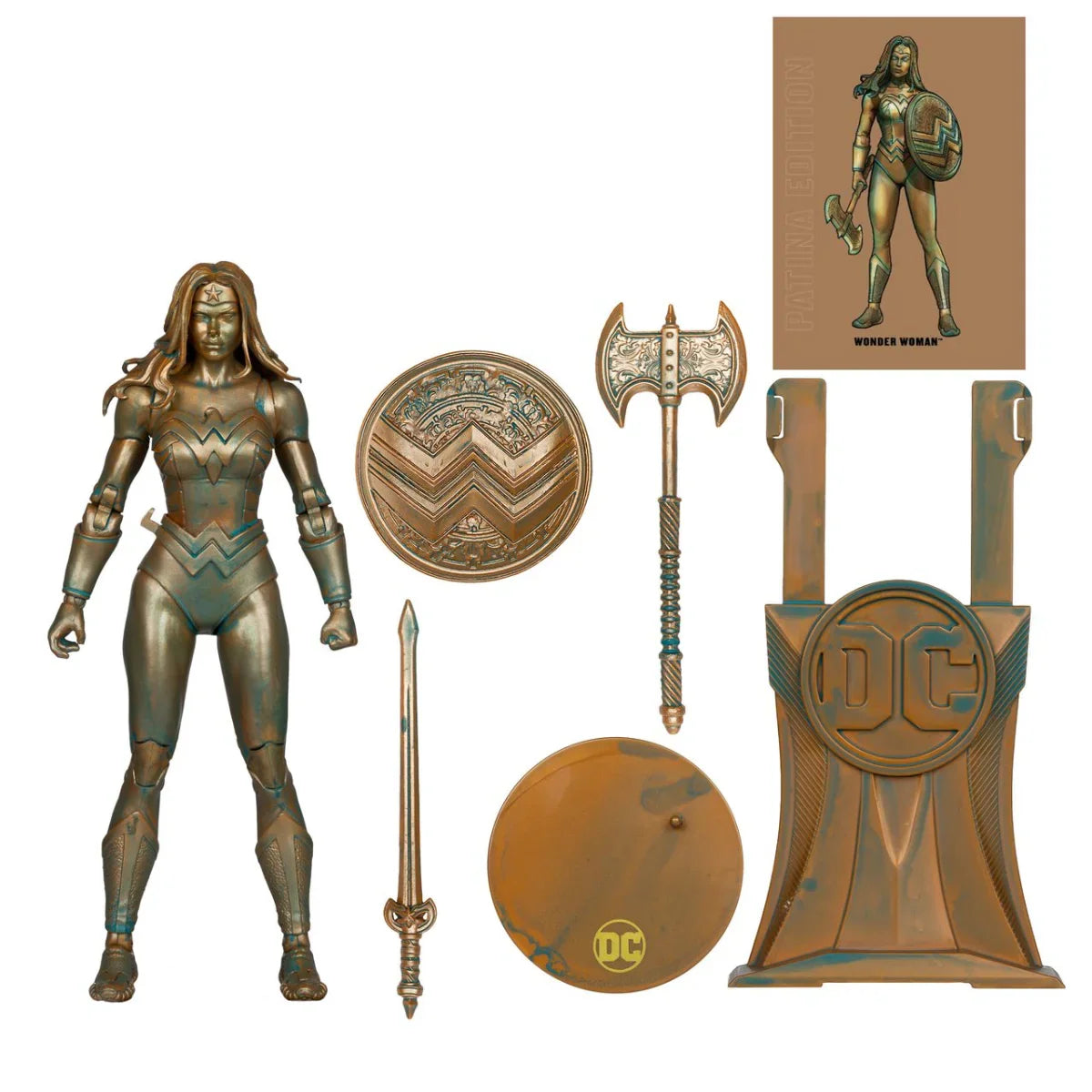 DC Multiverse - Wonder Woman (Classic) (Patina)(Gold Label) 7" Figure