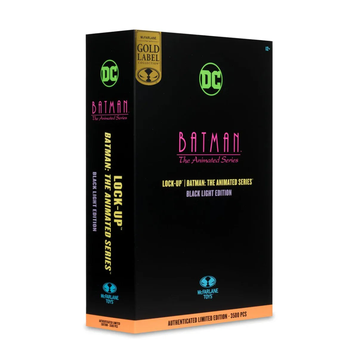 DC - Lock-Up (Batman Animated Series) Black Light Gold Label Figure