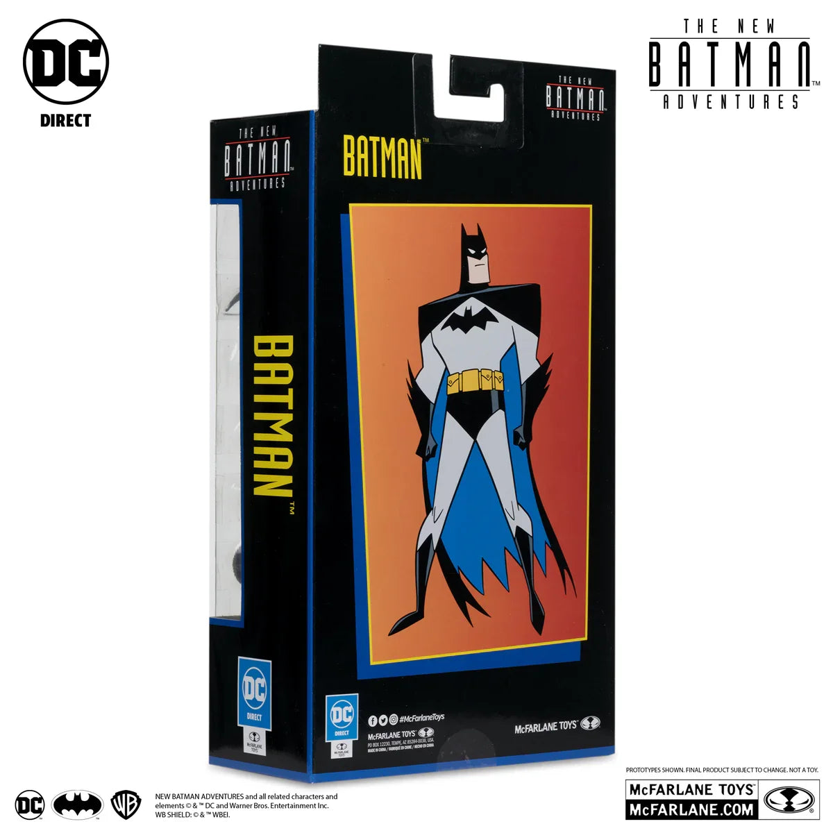 MCF17772-CHASE Batman: The New Batman Adventures - Batman (Chase Version) 6" Figure - McFarlane Toys - Titan Pop Culture