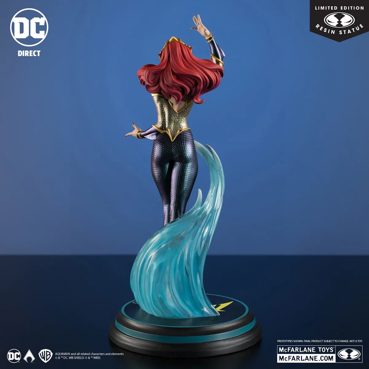 Estatua de resina de Aquaman - Mera Cover Girls