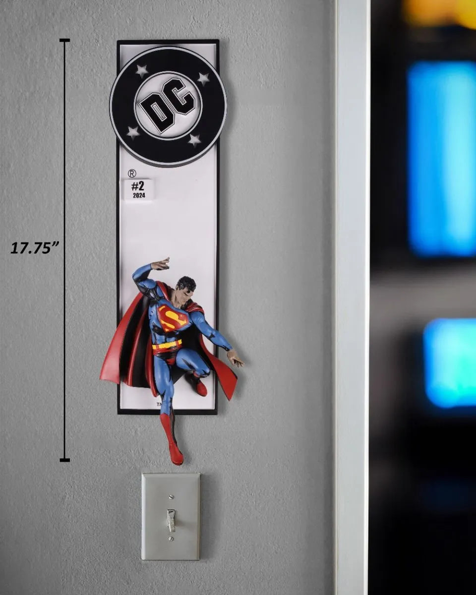 MCF30282 DC Comics - Superman Comic Corner Box 1:10 Scale Resin Wall Art Statue - McFarlane Toys - Titan Pop Culture