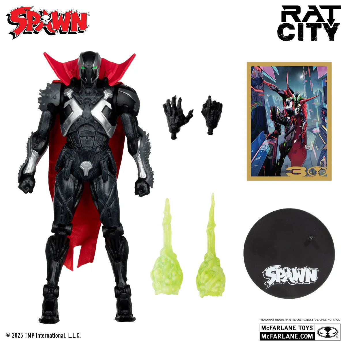 MCF90274 Spawn - The Deviant Version 2 "Rat City" (Mcfarlane Toys 30th Ann) 7" Figure - McFarlane Toys - Titan Pop Culture