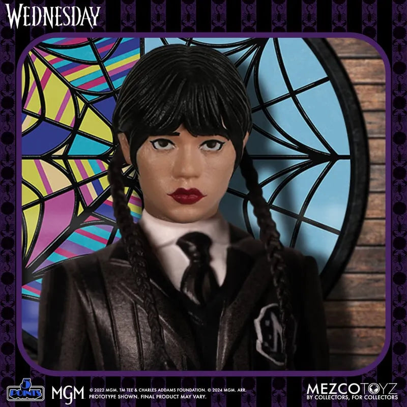 MEZ17046 Wednesday - Wednesday & Enid 5-Points Box Set - Mezco Toyz - Titan Pop Culture