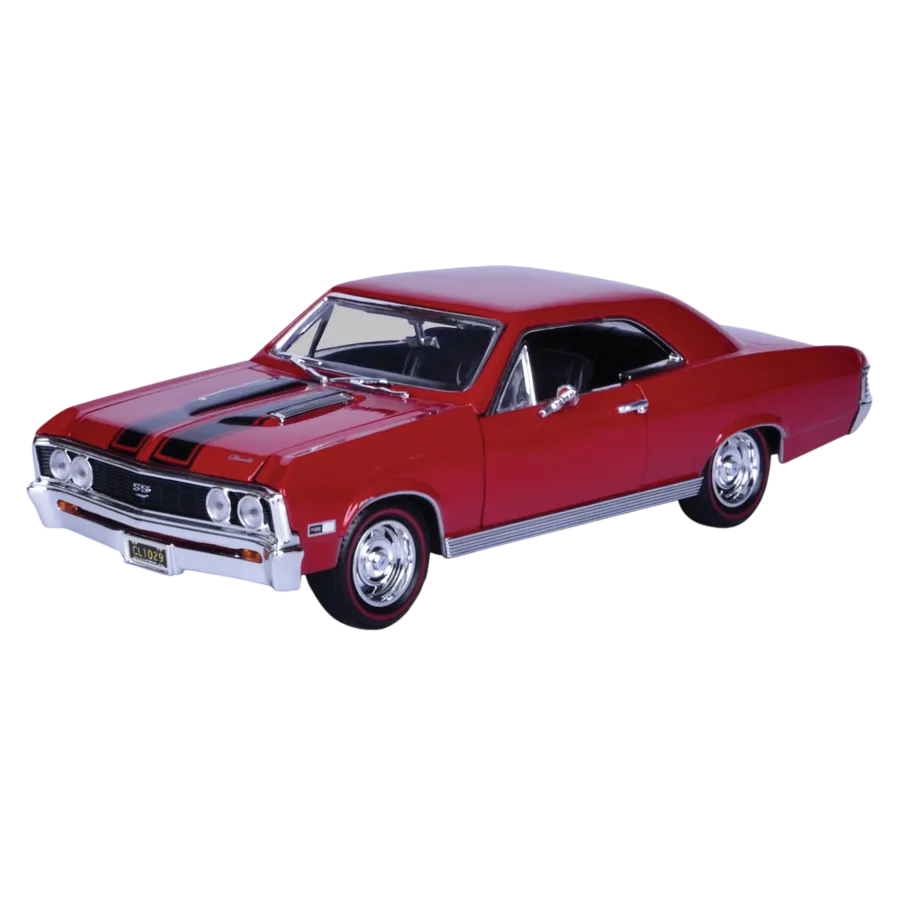 MOT73104-RED Timeless Legends - 1967 Chevelle SS 396 [Red] 1:18 Scale Diecast Vehicle - Motormax - Titan Pop Culture