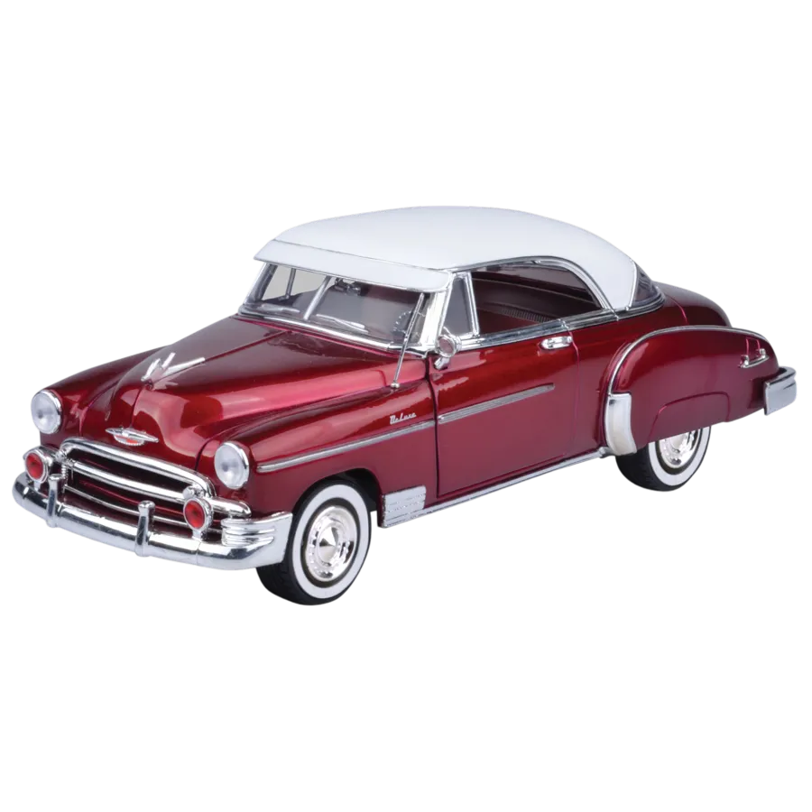 MOT73111-RED Timeless Legends - 1950 Chevy Bel Air [Red] 1:18 Scale Diecast Vehicle - Motormax - Titan Pop Culture