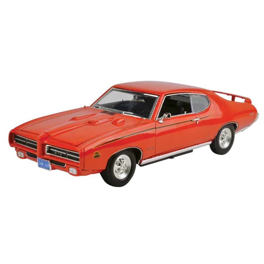 MOT73133-ORANGE Timeless Legends - 1969 Pontiac GTO Judge [Orange] 1:18 Scale Diecast Vehicle - Motormax - Titan Pop Culture