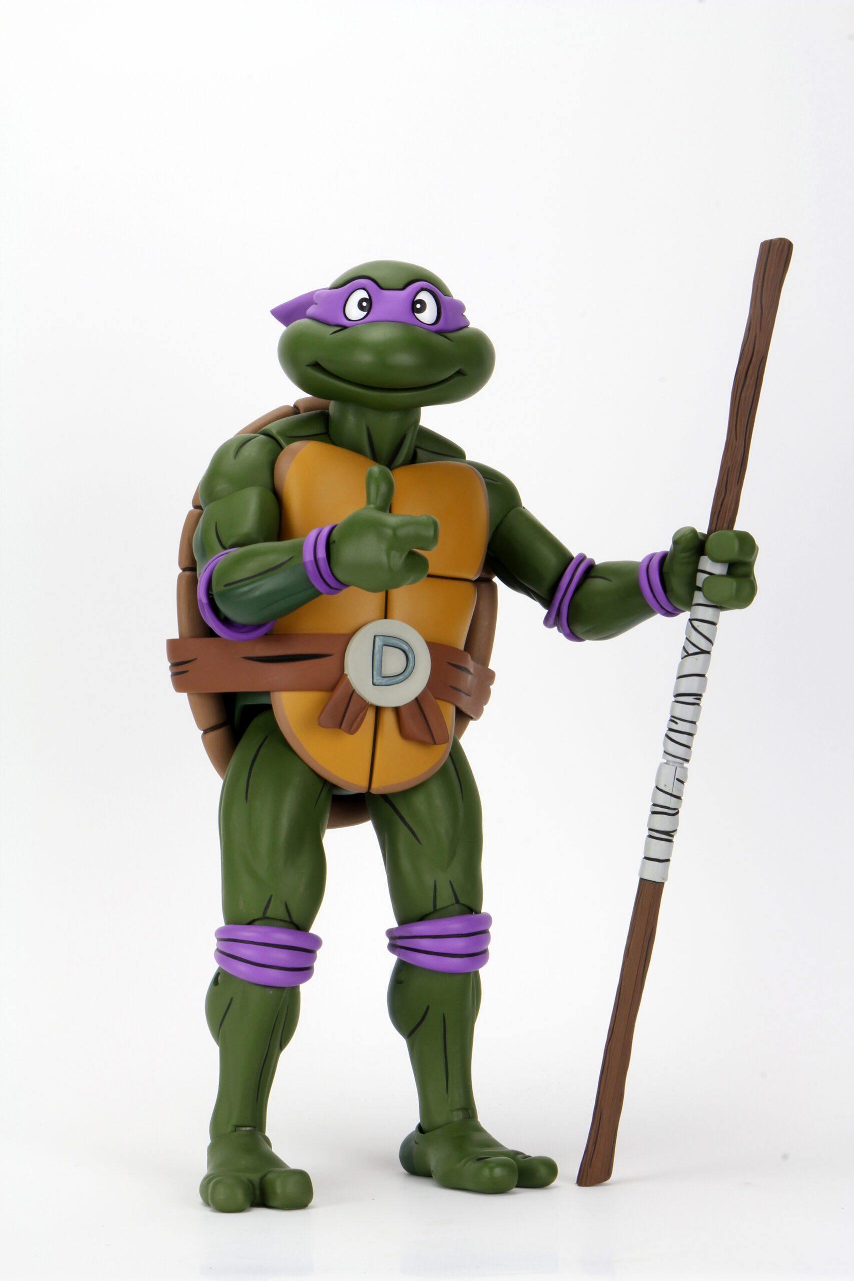 NEC54145 Teenage Mutant Ninja Turtles - Donatello 1:4 Cartoon Scale Action Figure - NECA - Titan Pop Culture