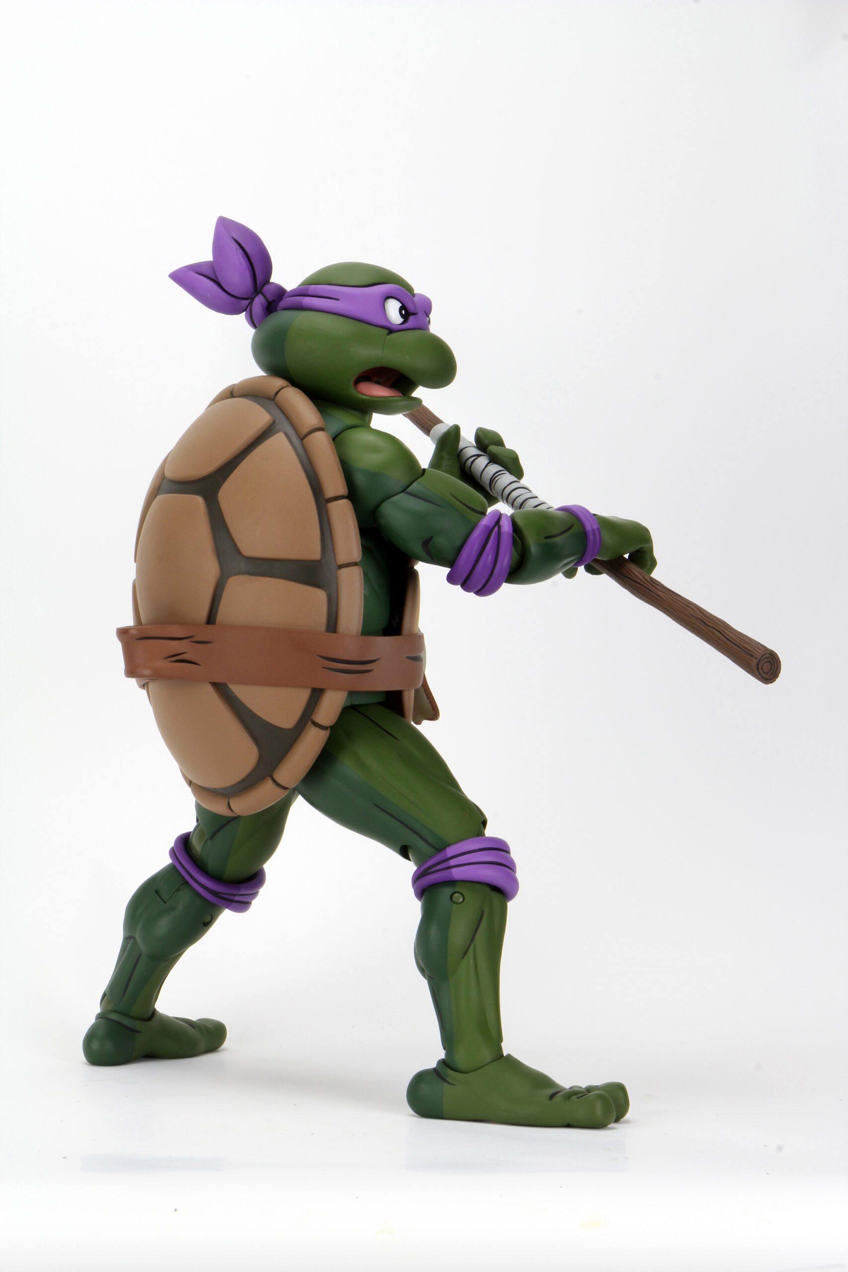 NEC54145 Teenage Mutant Ninja Turtles - Donatello 1:4 Cartoon Scale Action Figure - NECA - Titan Pop Culture