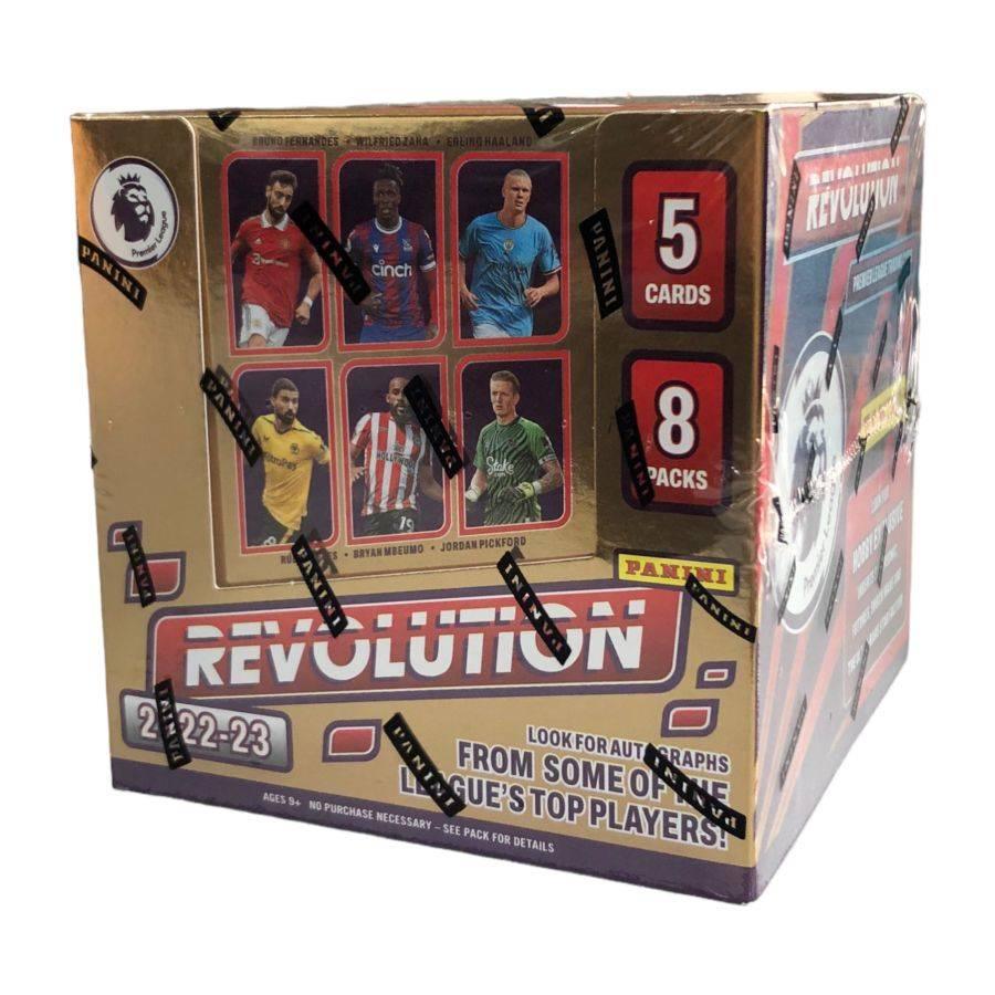 PAN12788 Soccer - 2022/23 Revolution Soccer Trading Cards (Display of 8) - PANINI - Titan Pop Culture