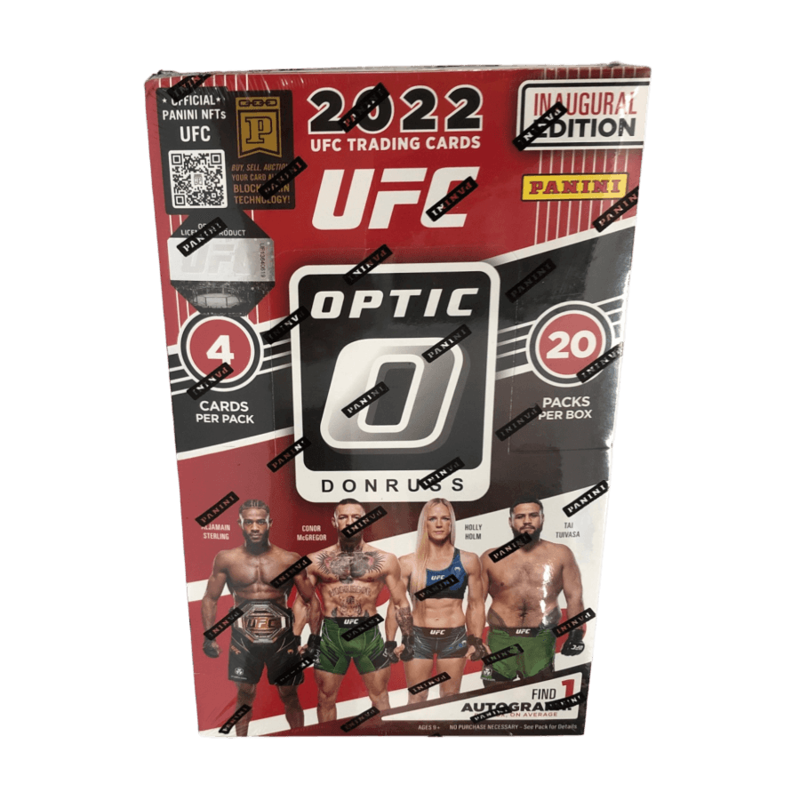 PAN12970 UFC - 2022 Donruss Optic Ultimate Fighting Championship Hobby Trading Cards (Display of 20) - PANINI - Titan Pop Culture