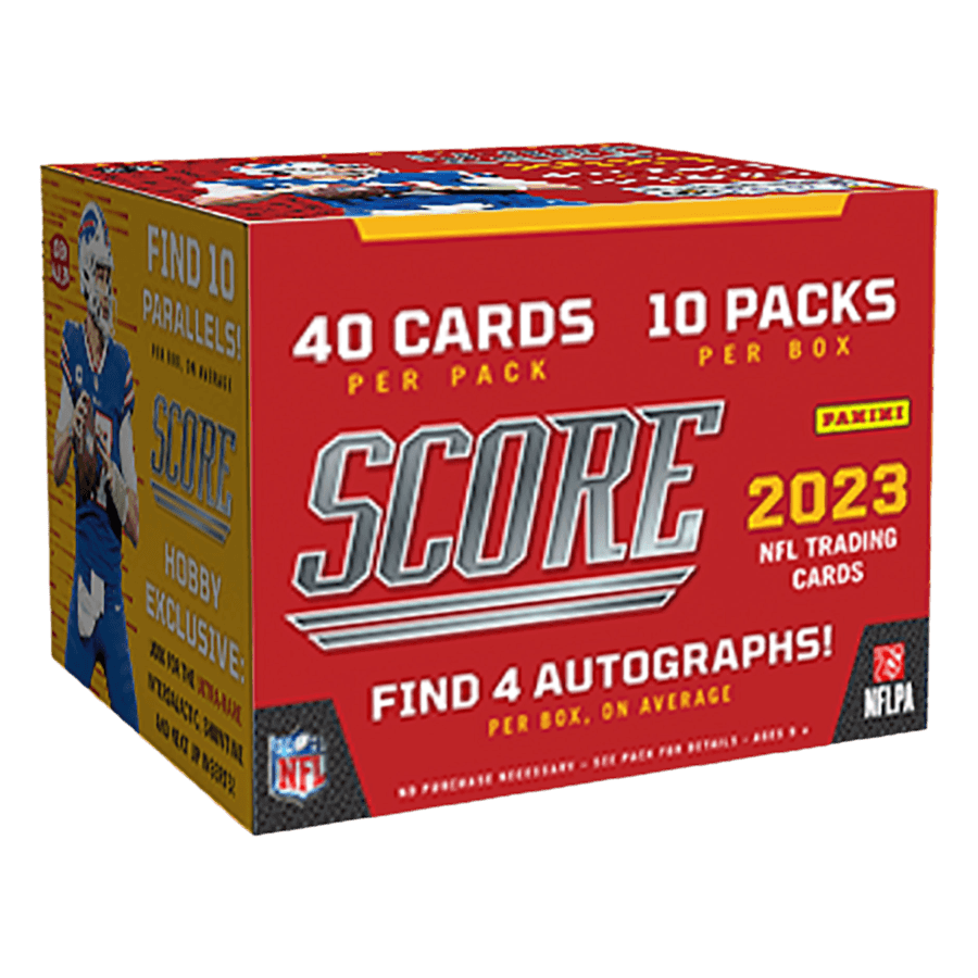 PAN13665 NFL - 2023 Score Hobby Football Trading Cards [Display of 10] - PANINI - Titan Pop Culture