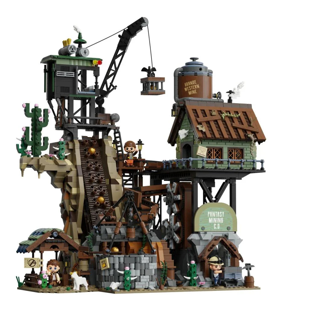 Retro Collection - Western Mine Construction Set (2990 Pieces)
