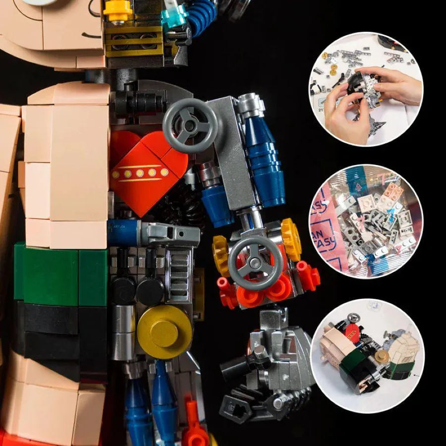 PSY86203HY Astro Boy - Astro Boy Mechanical Version Buildable Figure (1250pcs) - Pantasy - Titan Pop Culture