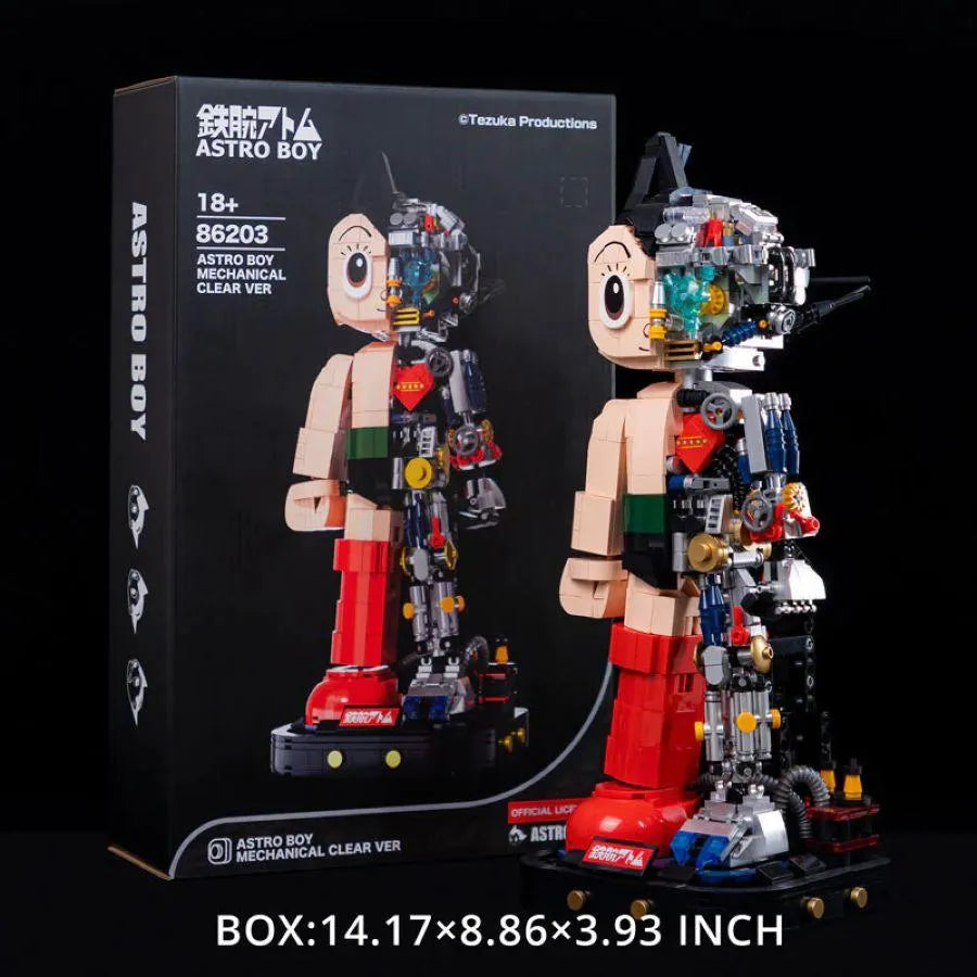 PSY86203HY Astro Boy - Astro Boy Mechanical Version Buildable Figure (1250pcs) - Pantasy - Titan Pop Culture