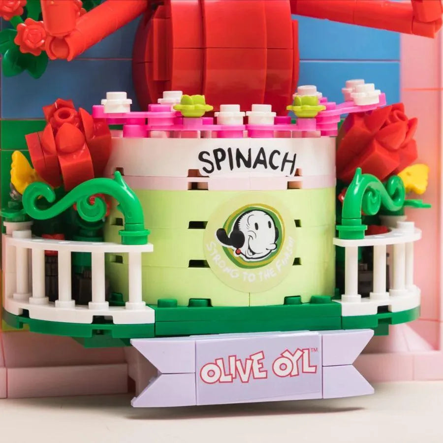 PSY86404 Popeye - Olive 3:D Portrait Buildable Set (348pcs) - Pantasy - Titan Pop Culture