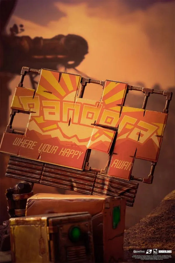 PURPA001BL Borderlands 3 - Psycho & Claptrap 1:6 Diorama - Pure Arts - Titan Pop Culture