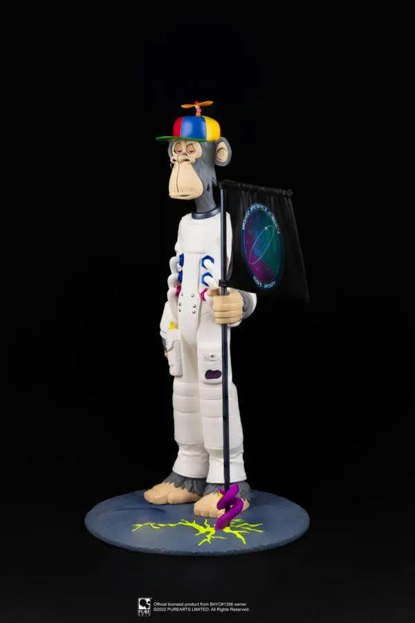 PURPA002BAYC Bored Ape Yacht Club - Bored Space Ape 1:8 Scale Statue - Pure Arts - Titan Pop Culture