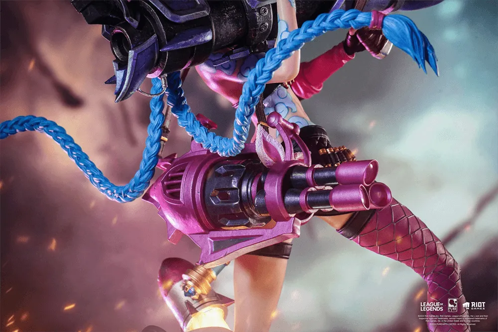 PURPA007LOL League of Legends - Jinx 1:6 Scale Statue - Pure Arts - Titan Pop Culture