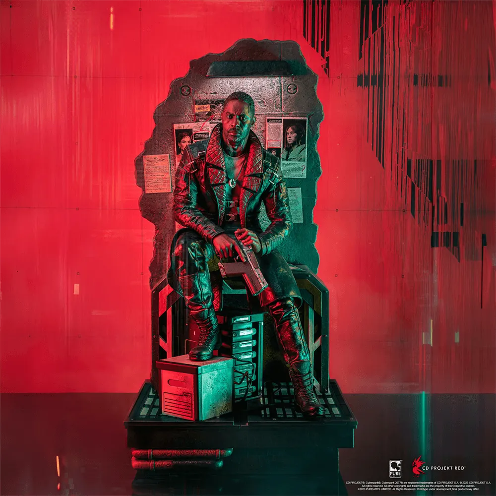PURPA009CP Cyberpunk 2077 - Solomon Reed 1:4 Statue - Pure Arts - Titan Pop Culture
