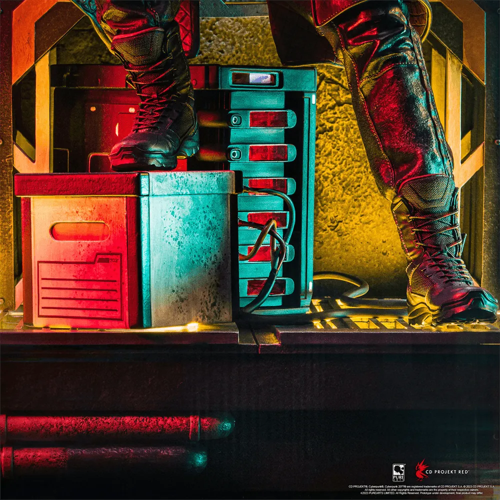 PURPA009CP Cyberpunk 2077 - Solomon Reed 1:4 Statue - Pure Arts - Titan Pop Culture