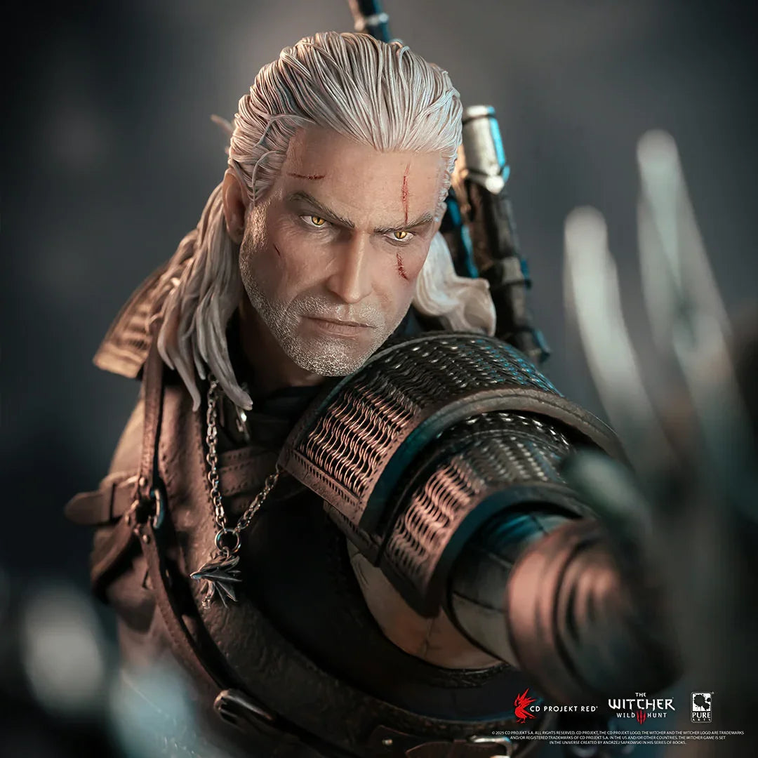 The Witcher - Diorama a escala 1:6 de Geralt vs. Eredin