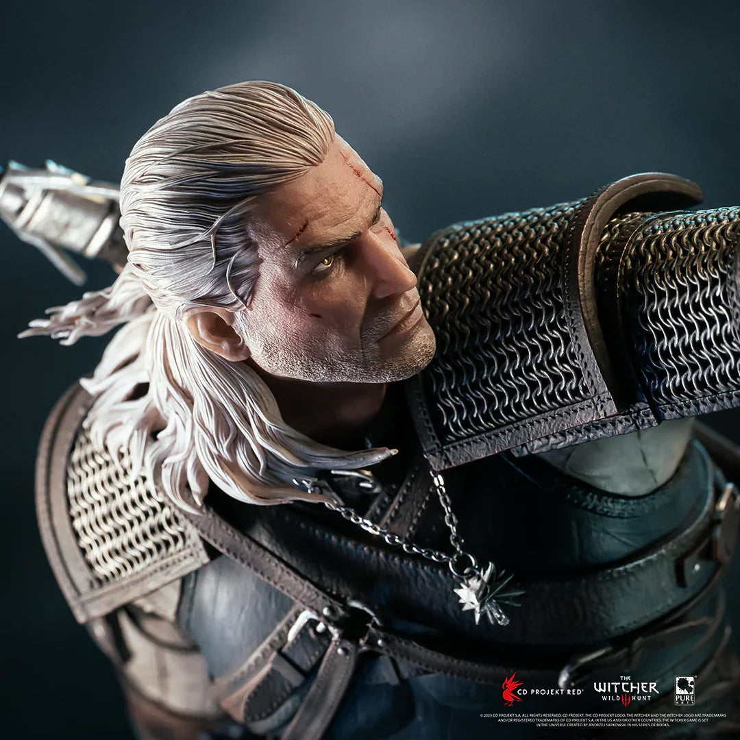 The Witcher - Diorama a escala 1:6 de Geralt vs. Eredin