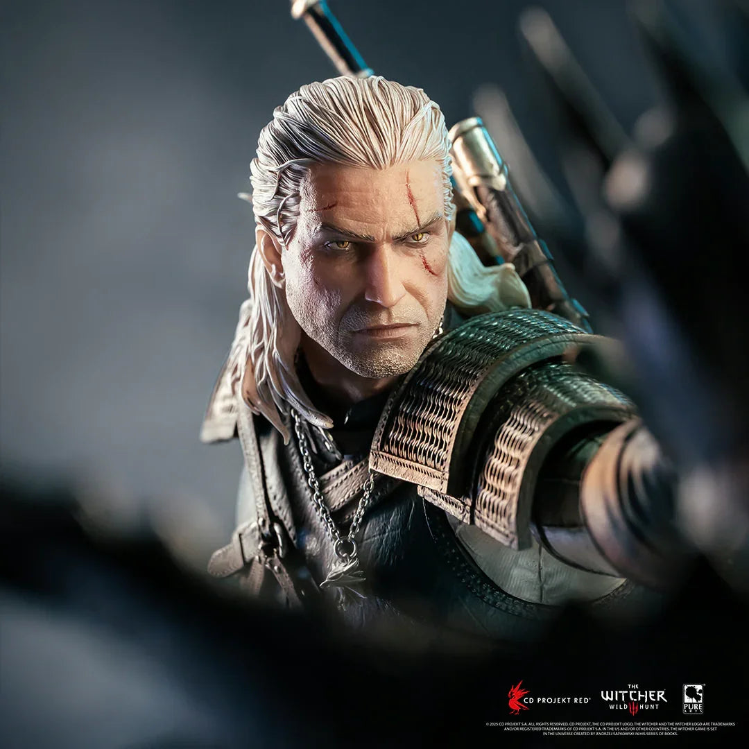 The Witcher - Diorama a escala 1:6 de Geralt vs. Eredin