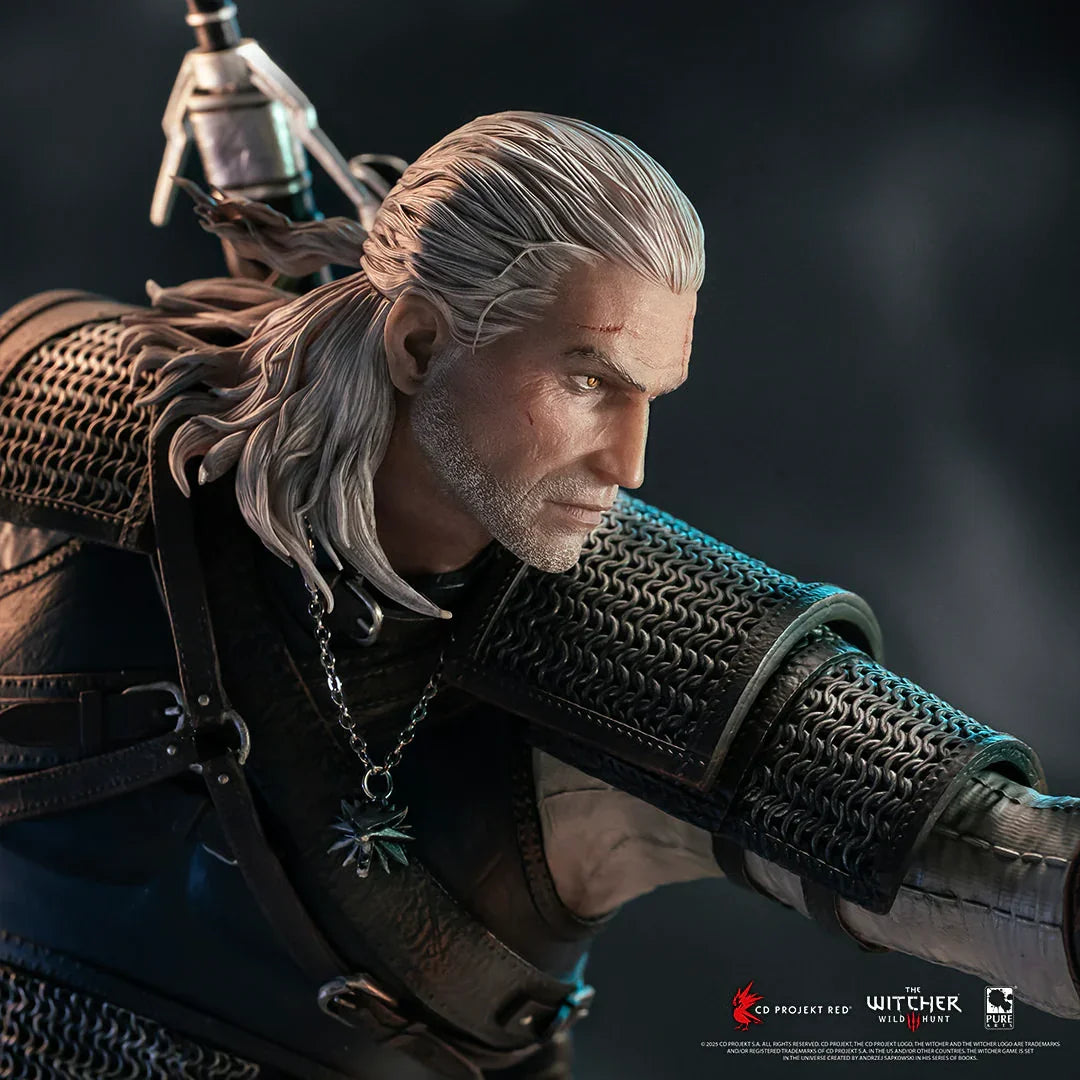 The Witcher - Diorama a escala 1:6 de Geralt vs. Eredin