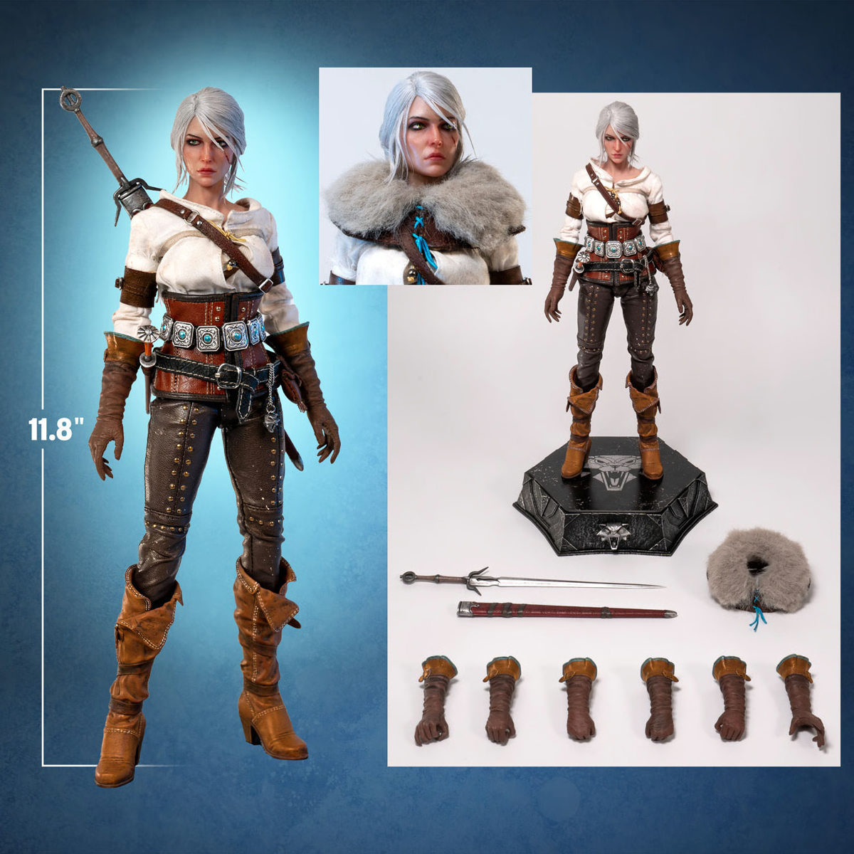 The Witcher 3:Wild Hunt - Ciri of Cintra 1:6 Scale Action Figure