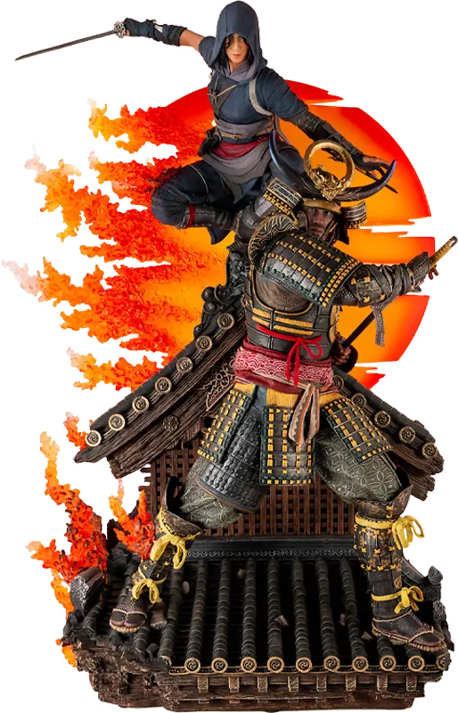 PURPA045AC Assassin's Creed: Shadows - Animus Naoe & Yasuke 1:4 Scale Statue - Pure Arts - Titan Pop Culture