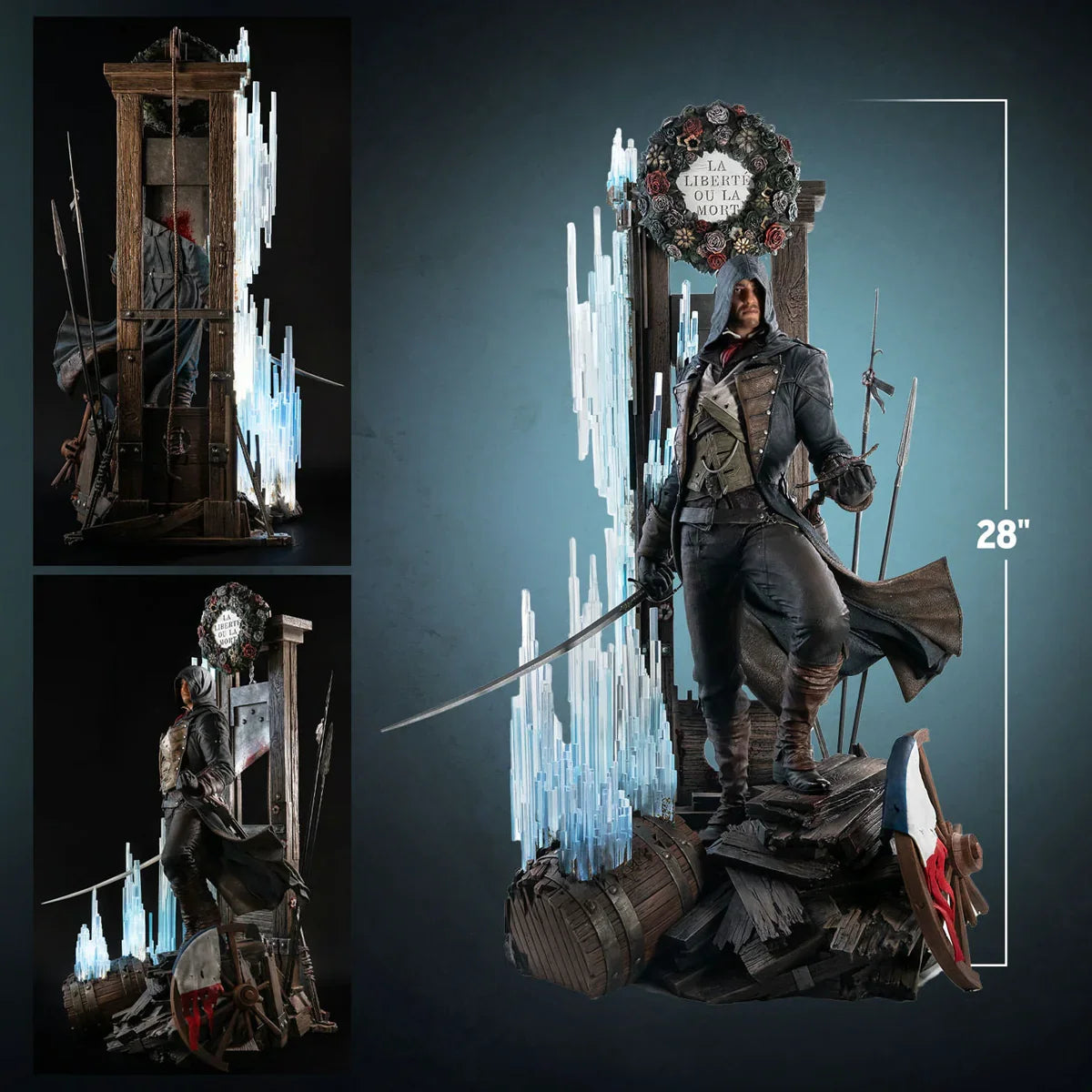 Estatua de Arno Animus a escala 1:4 de Assassin's Creed