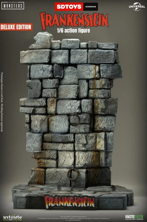 SDTUNI26613 Universal Monsters - Frankenstein's Monster Deluxe 1:6 Scale Statue - SD Toys - Titan Pop Culture