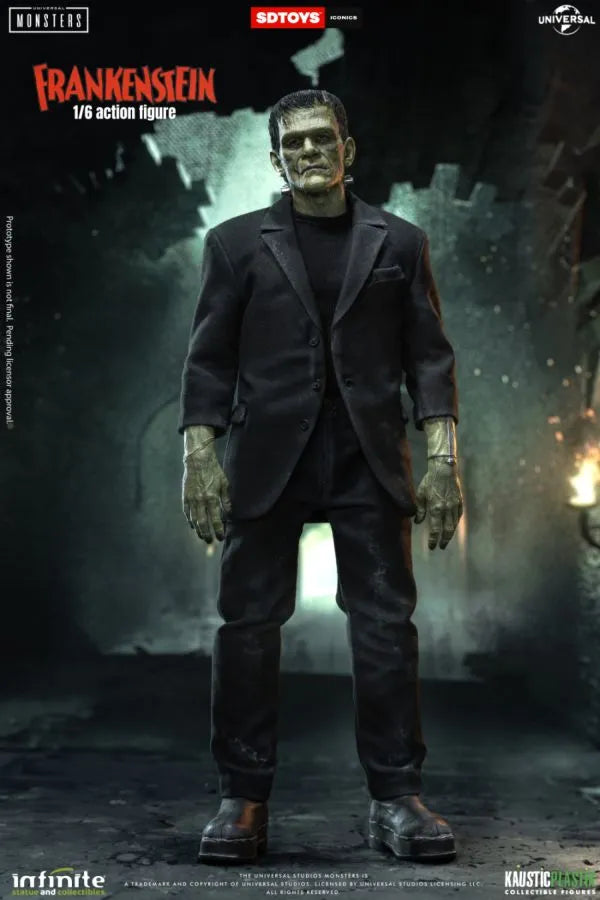 SDTUNI26613 Universal Monsters - Frankenstein's Monster Deluxe 1:6 Scale Statue - SD Toys - Titan Pop Culture