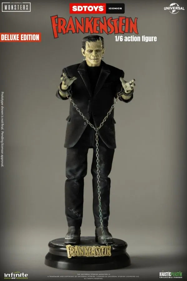 SDTUNI26613 Universal Monsters - Frankenstein's Monster Deluxe 1:6 Scale Statue - SD Toys - Titan Pop Culture