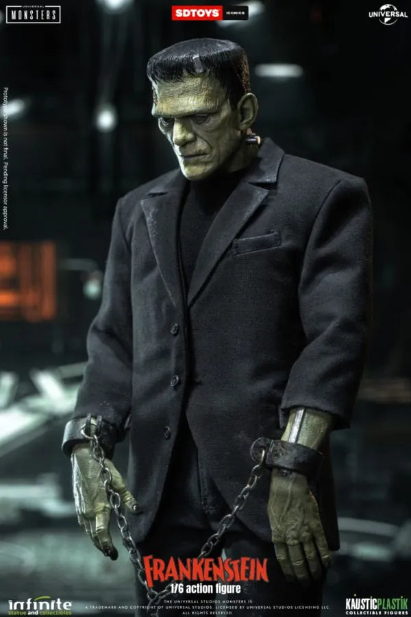 SDTUNI26613 Universal Monsters - Frankenstein's Monster Deluxe 1:6 Scale Statue - SD Toys - Titan Pop Culture