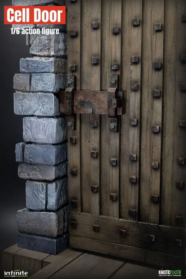 SDTUNI26955 Universal Monsters - Frankenstein's Cell Door 1:6 Scale Diorama - SD Toys - Titan Pop Culture