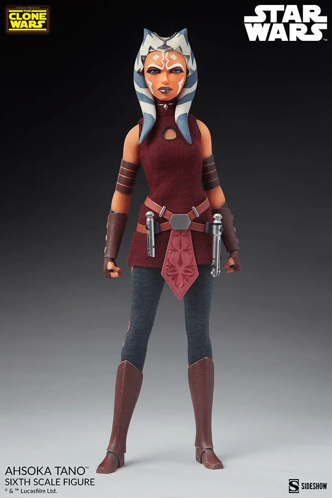 SID100444 Star Wars: The Clone Wars - Ahsoka Tano 1:4 Scale Action Figure - Sideshow Collectibles - Titan Pop Culture