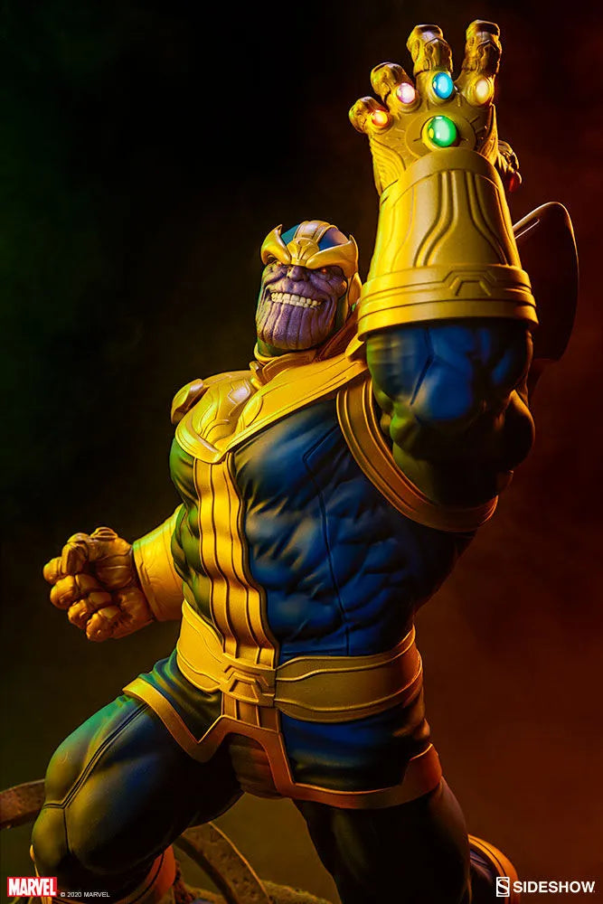 SID200570 Marvel Comics - Thanos Classic Statue - Sideshow Collectibles - Titan Pop Culture