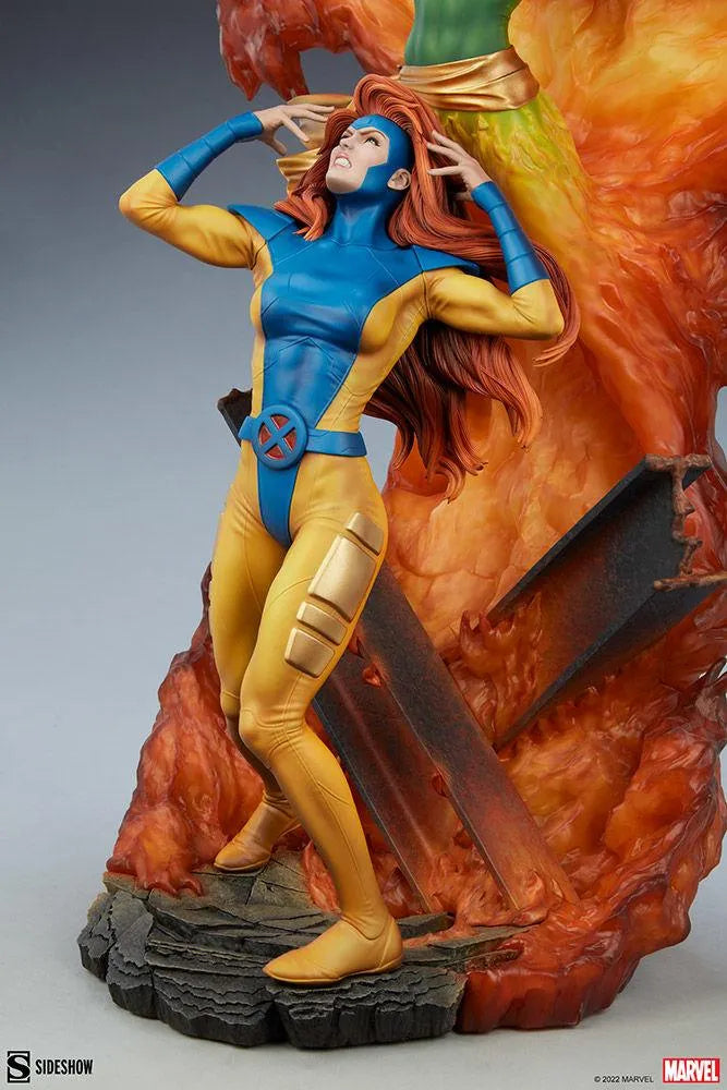 SID200572 Marvel Comics - Phoenix & Jean Grey Maquette - Sideshow Collectibles - Titan Pop Culture