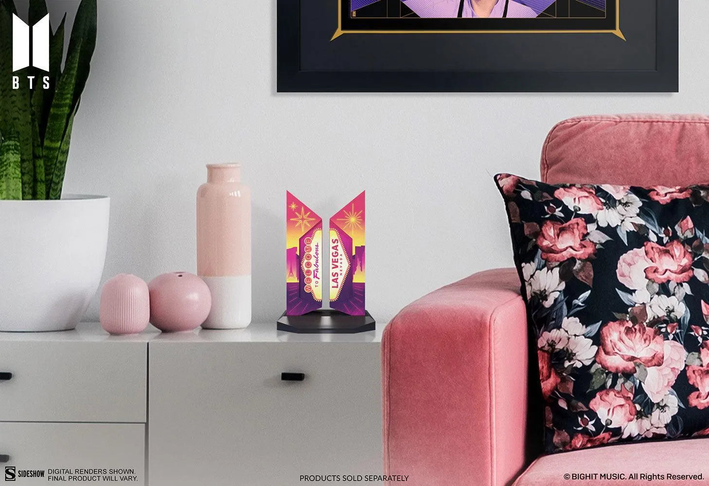 SID2005918 BTS - Las Vegas Edition Logo Replica - Sideshow Collectibles - Titan Pop Culture
