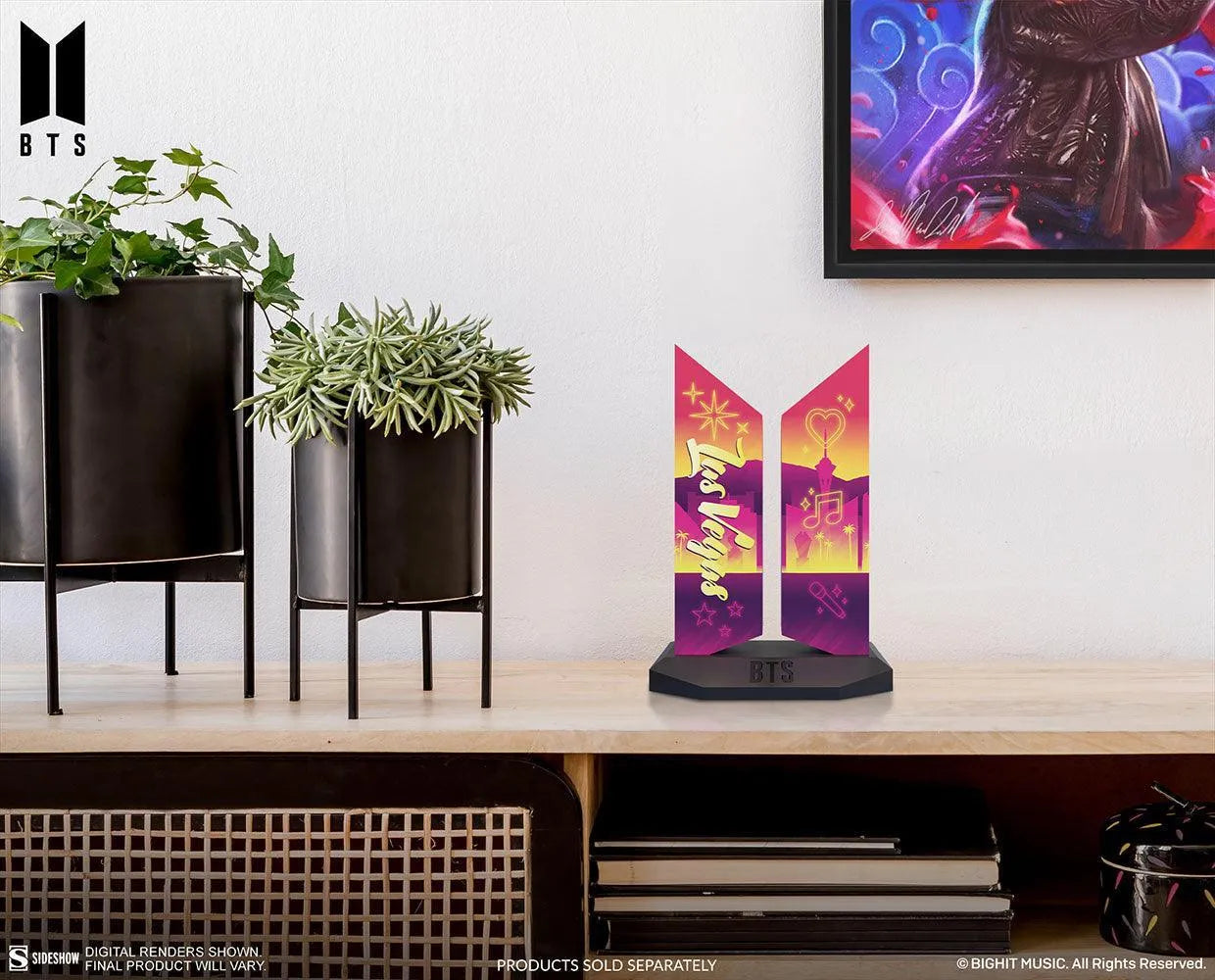 SID2005918 BTS - Las Vegas Edition Logo Replica - Sideshow Collectibles - Titan Pop Culture