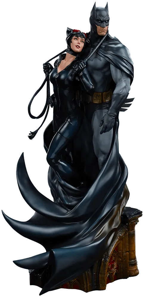 SID200618 DC Comics - Batman & Catwoman Diorama - Sideshow Collectibles - Titan Pop Culture